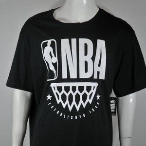 NBA  Men's T shirt 2X Power Tribal tee Short Sleeve Black MSRP$35 NWT